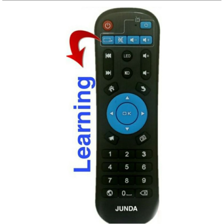 Remot Remote multi Android TV BOX ALL TYPE X96 max H-96 max Dll Junda Rm -013