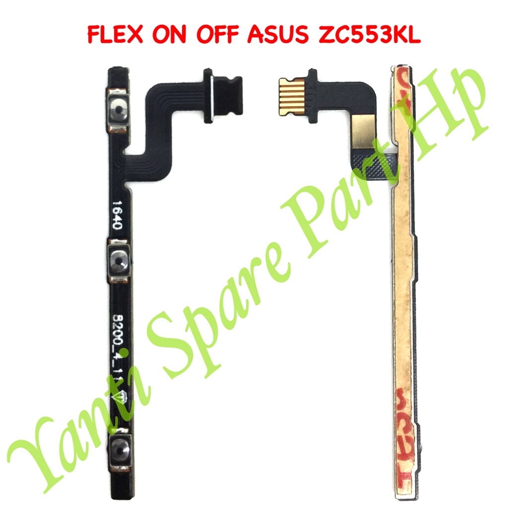 Flexible On Off Asus Zenfone 3 Max 5.5 ZC553KL Original Terlaris New