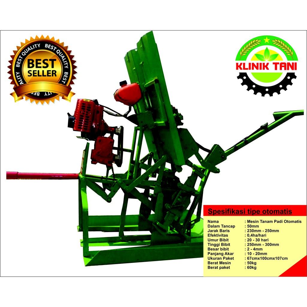 Jual Mesin Tanam Padi Otomatis Indonesia Shopee Indonesia
