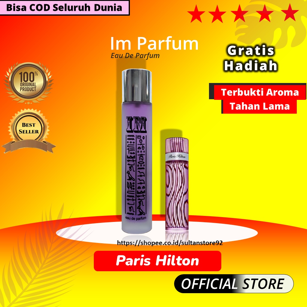 Parfum Wanita Paris Hilton Kualitas Premium 35 Ml / Im Parfume