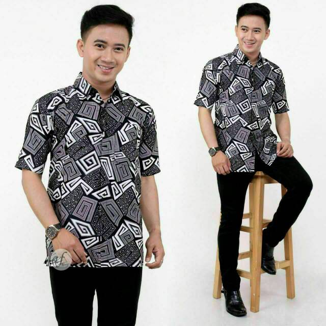 KEMEJA HEM BATIK TERVIRAL TOP 1 DI SHOPEE ORIGINAL NO KW READY SERAGAM HARGA GROSIR