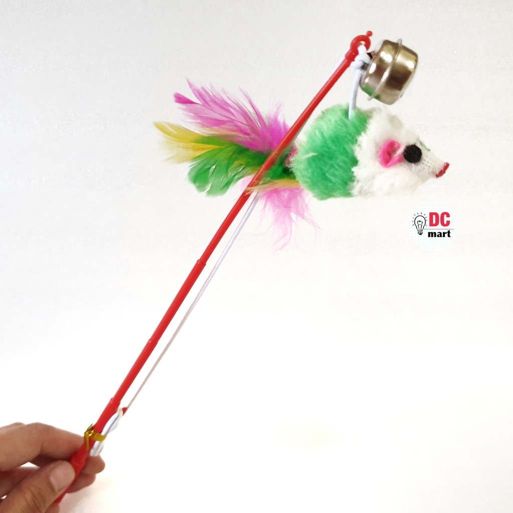 Cat Toy PANCING TIKUS / Mainan Hewan Kucing Anjing