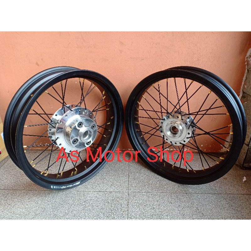 Velg set rossi 300 - 350 ring 17 tromol set cb150r old new megapro new Cb150r Tiger Revo new cbr150