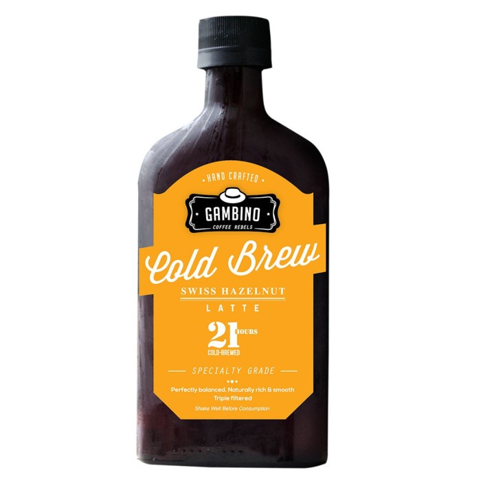 

Gambino Coffee Swiss Hazelnut Latte 250Ml