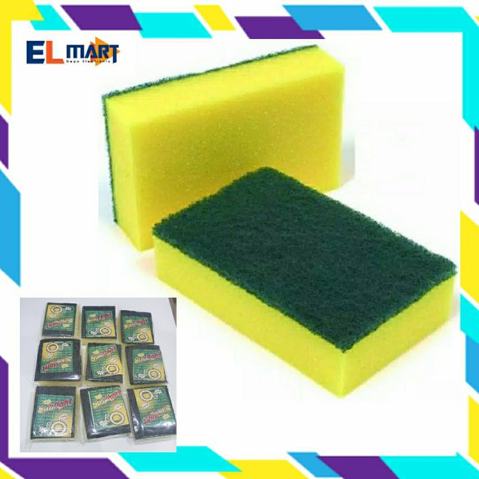 Elmart Sponge Spon Busa Cuci Piring Murah