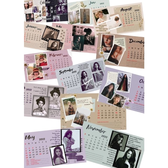 

Taylena Calendar 2022