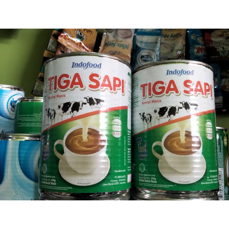 Jual SUSU TIGA SAPI KALENG INDOFOOD | Shopee Indonesia