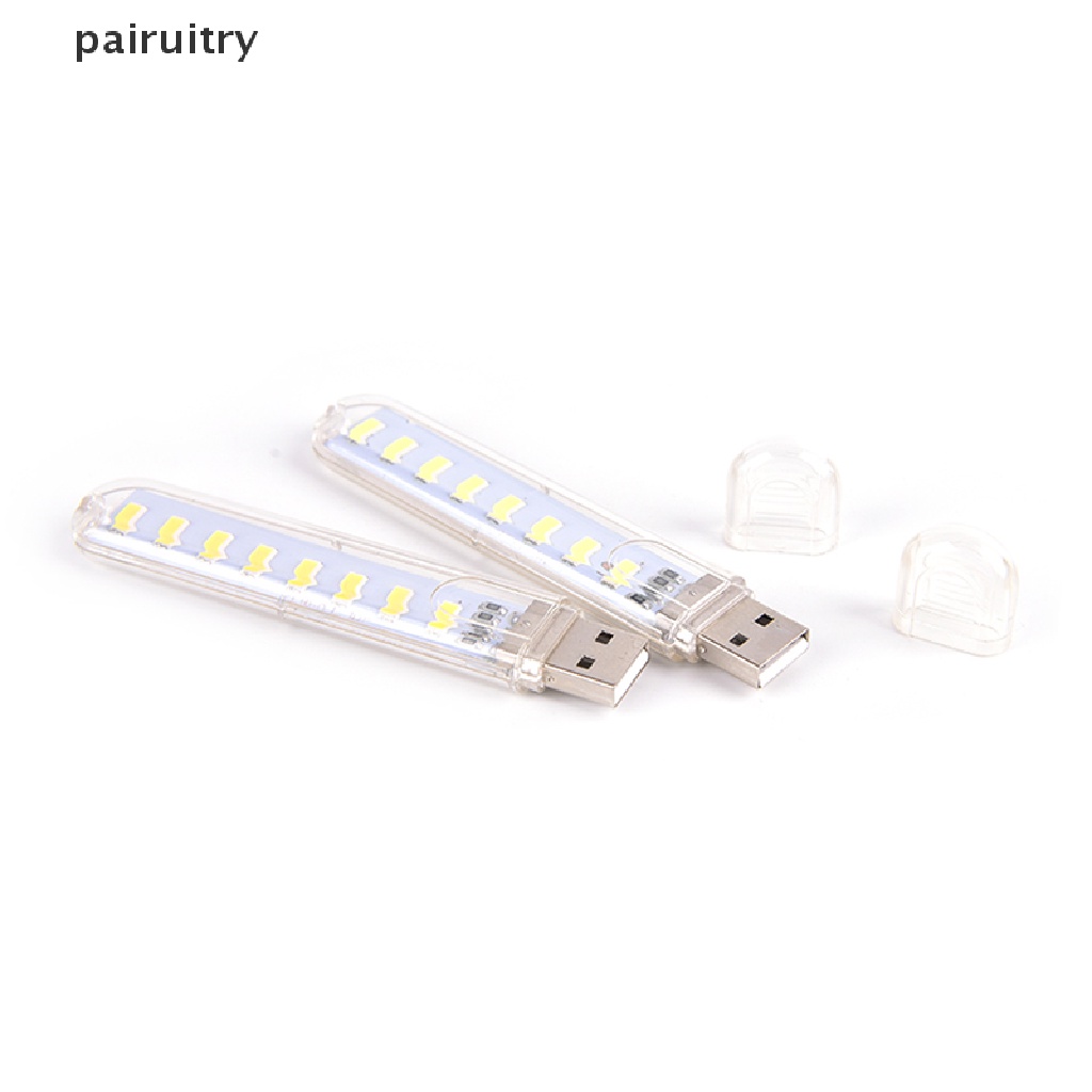 Prt Lampu Malam 8 LED Mini Portable USB Untuk PC / Laptop PRT