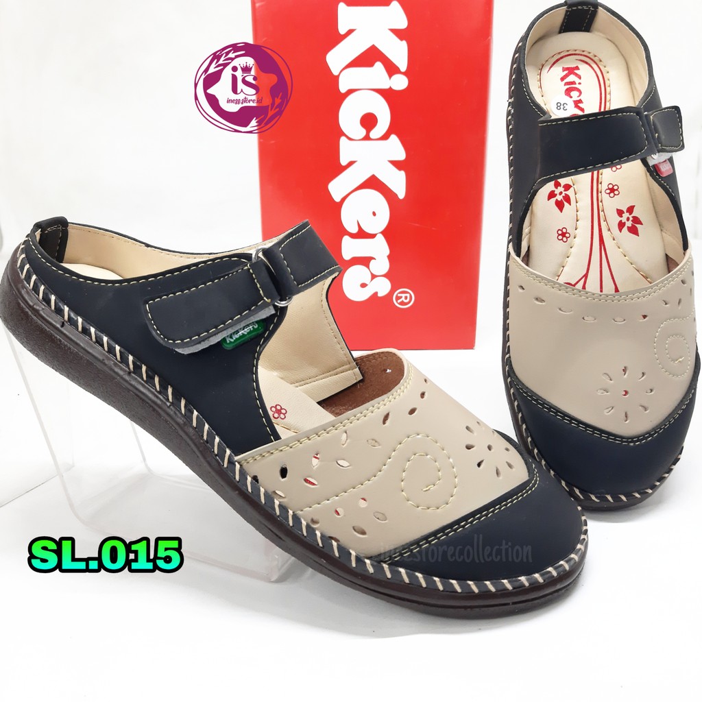 SANDAL WANITA TERBARU KICKERS KASUAL KODE SL.015