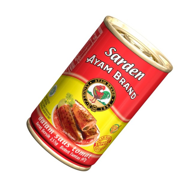 

Ayam Brand Sardines In Tomato Sause (Jitney) 60 x 155g