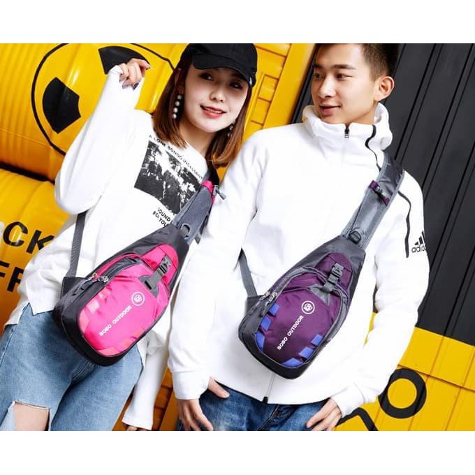 TPT TS69 Tas Pria  Bobo Outdoor Selempang - Orange Terbaru