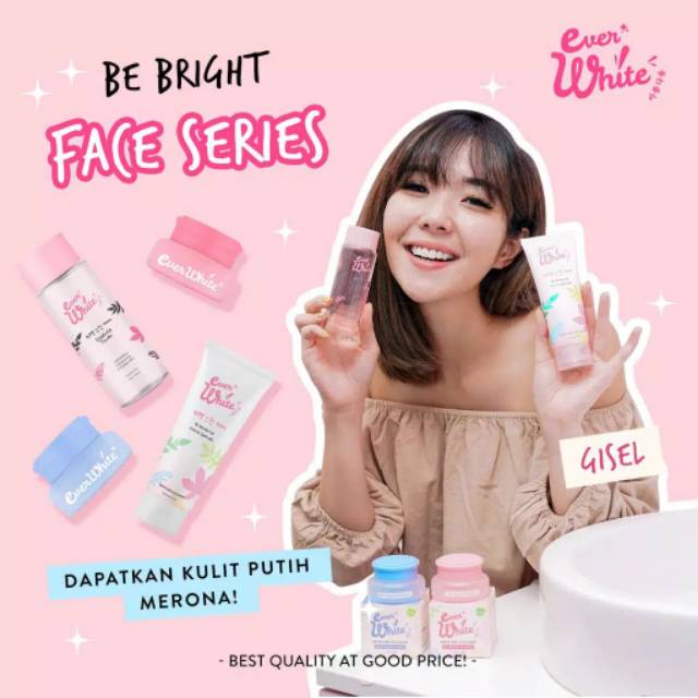 ❤ MEMEY ❤ EVERWHITE Be Bright Kefir and Collagen Face Series [ Day Night Toner ] EVER WHITE