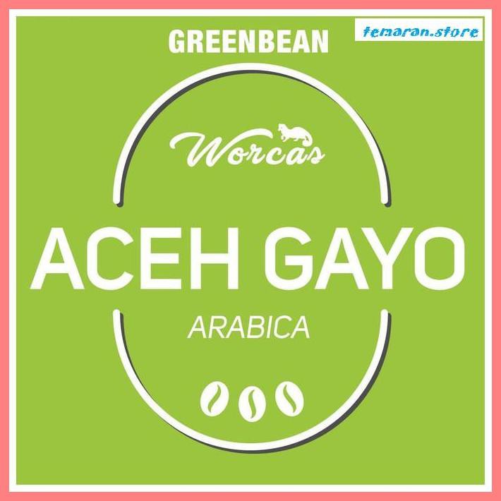 

Kopi- Aceh Gayo Arabica Green Bean 1Kg (Biji Kopi Mentah) -Biji-Kopi.
