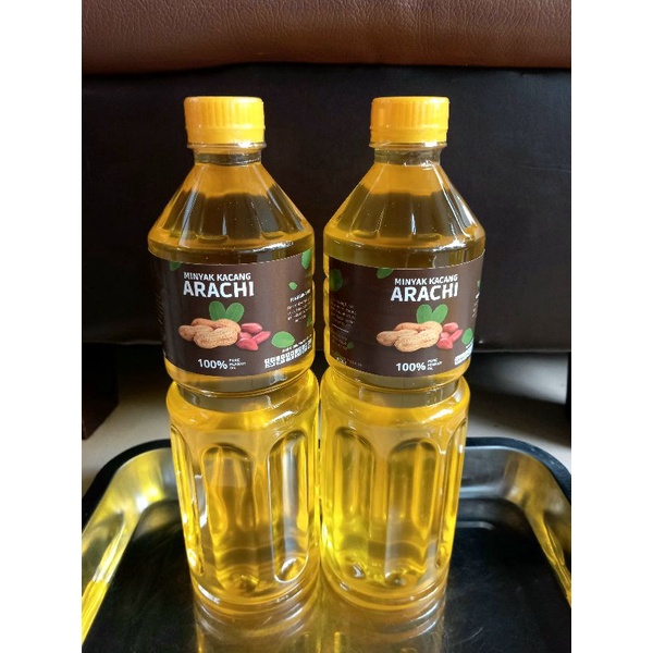 

Minyak Kacang Tanah ARACHI cold press paket 2Liter Original 100%