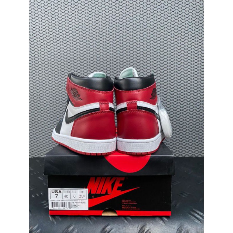 Nike Air Jordan High Black Toe