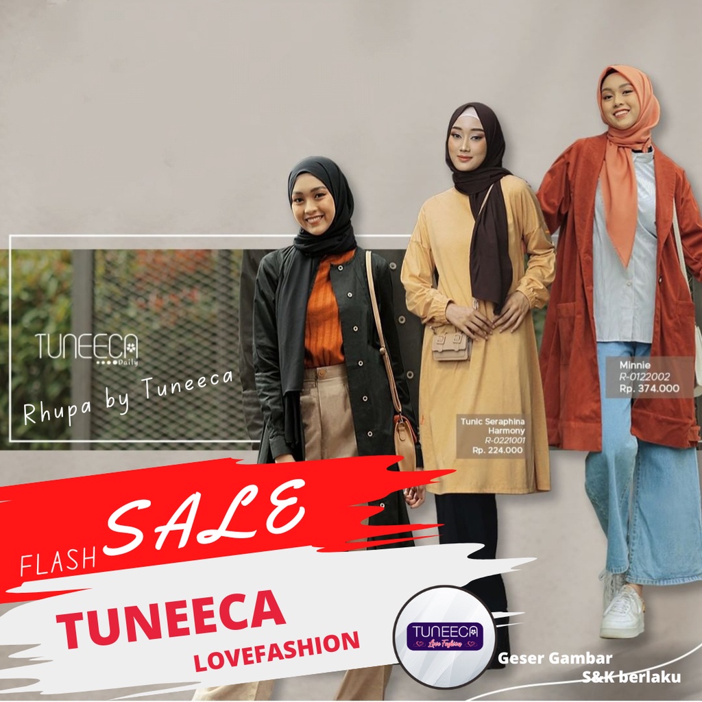 FLASHSALE TUNEECA DAILY Rhupa TLF