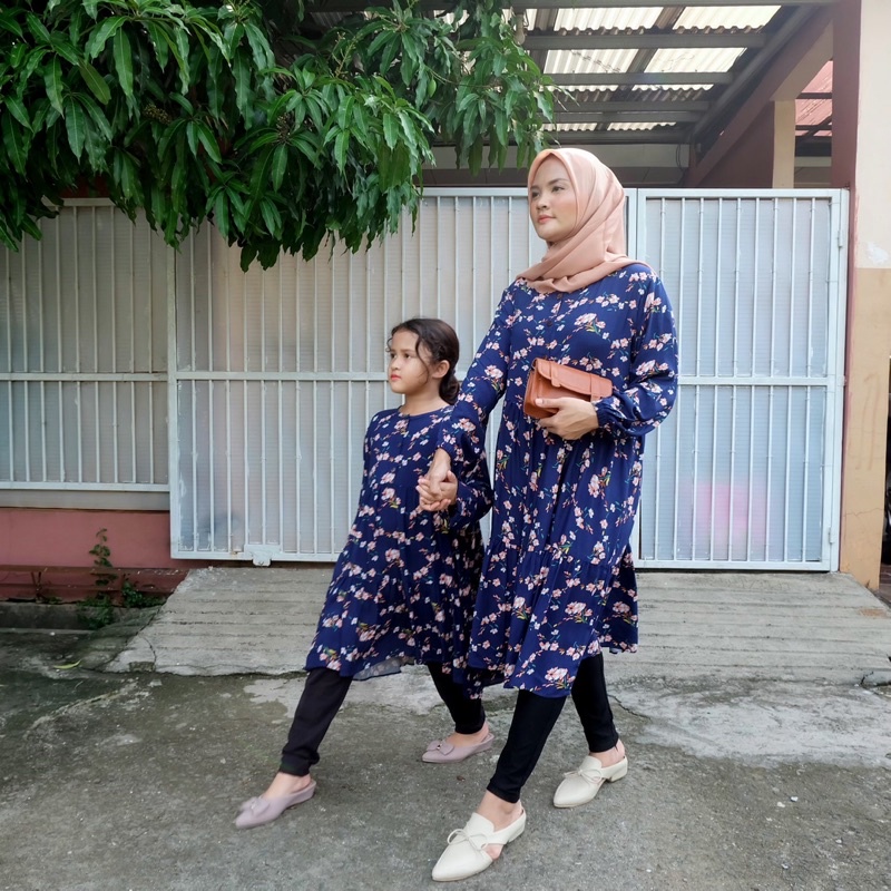 TUNIK COUPLE IBU DAN ANAK RAMPLE SUSUN-3