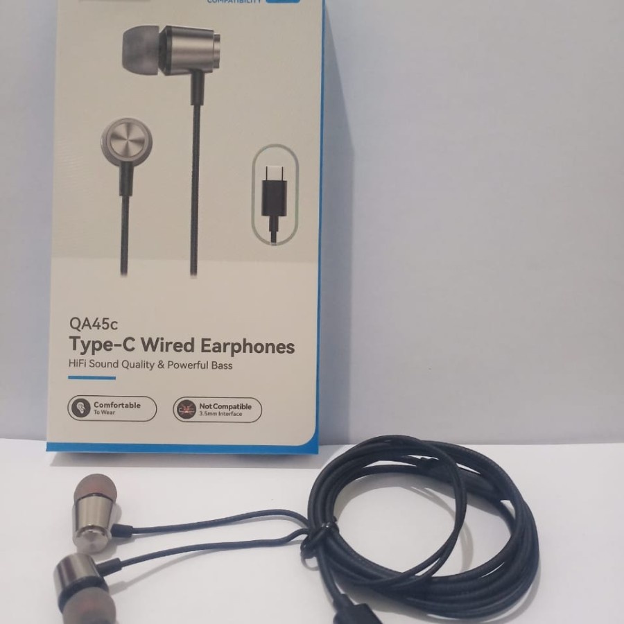 Foomee QA45C Headset Type C Wired Earphone Type C