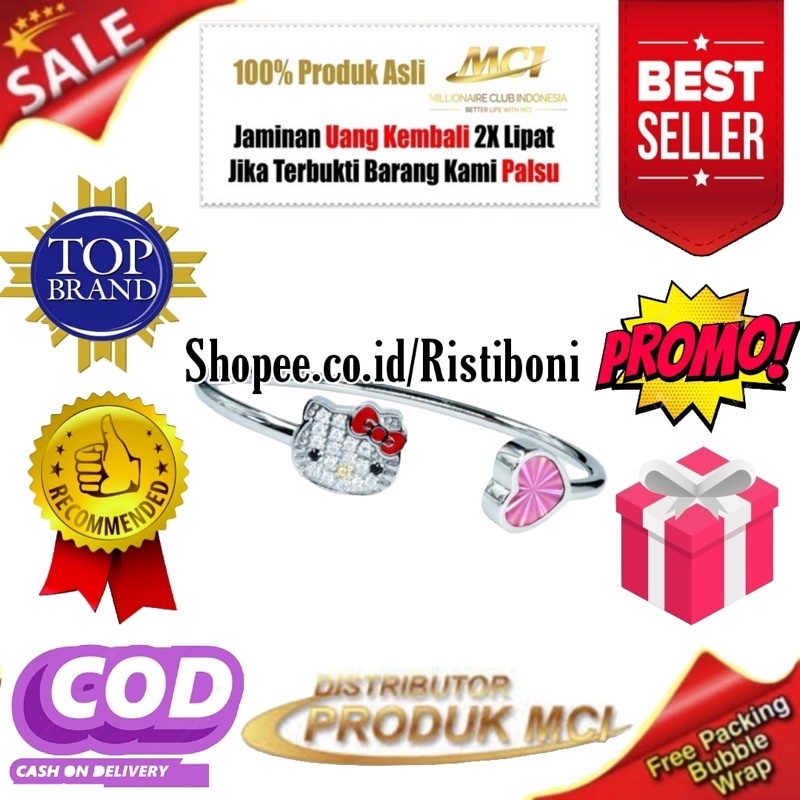[TERBARU] Gelang hello Kitty mci | gelang mci | hello Kitty bangle mci | hello Kitty bracelet mci