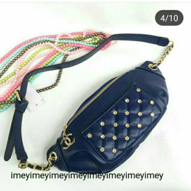 WAISTBAG CHENEI NAGITA STUD MEWAH TAS SELEMPANG WANITA TAS Kecil