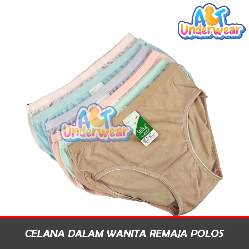 AT366-Celana Dalam Wanita Suha Remaja/CD Wanita Polos