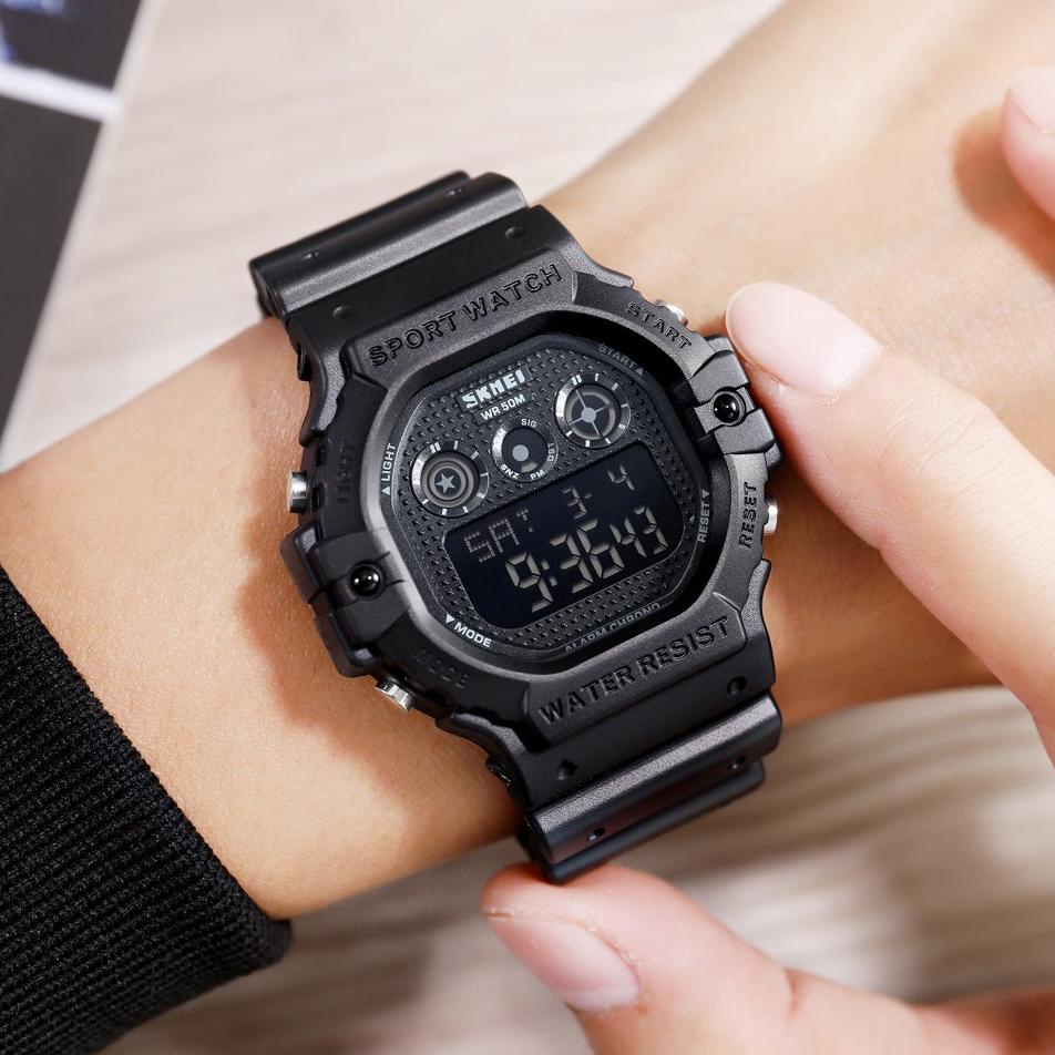 SKMEI 1606 Jam Tangan Pria Digital Anti Air WKOS • NI.8327
