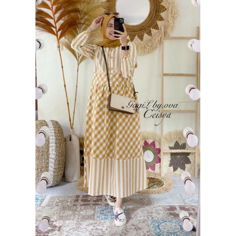 Semidress Ceisya Original Gagil By Ova