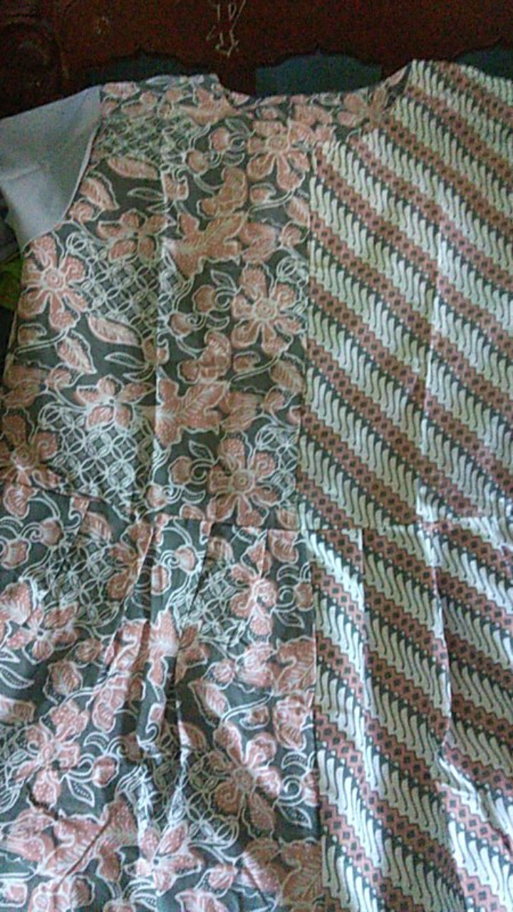 Batik Wanita Asj Sa Hrb026 Kenongo Kemeja Tosca Pendek