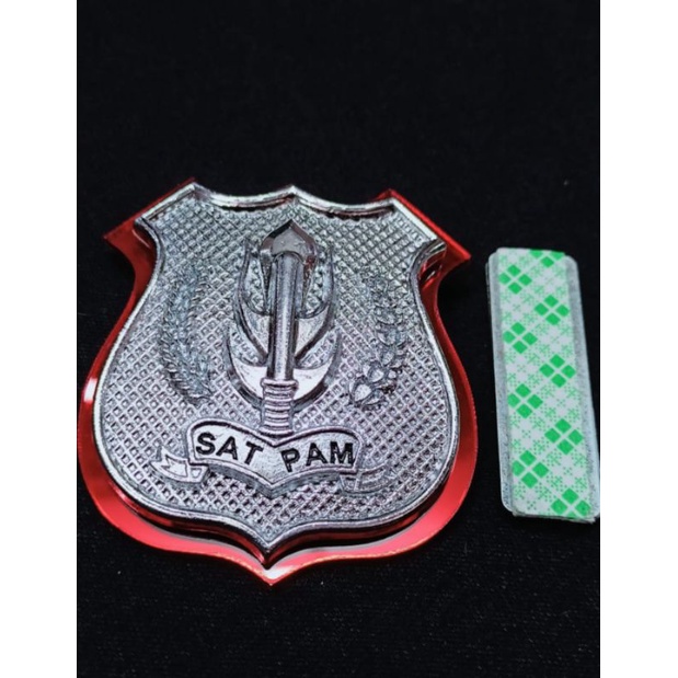 pin kewenagan satpam pin kewenagan security magnet lencana satpam