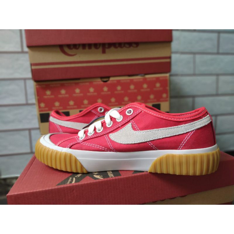 Sepatu pria dan wanita Campuss Semesta Low Red