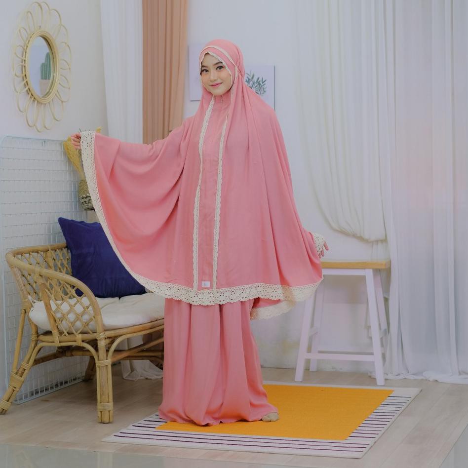 MUKENA BANESKA PLAIN MAHEERA .