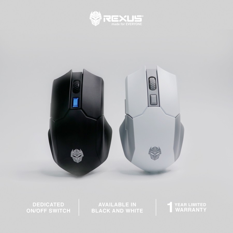 Mouse gaming Rexus wireless usb 2.4ghz 6d 2400dpi 30ips 10g 4000fps paw3212 Xierra Aviator rxm s5 s-5