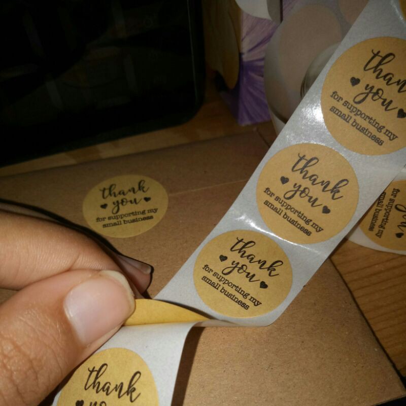 

sticker thankyou olshop bulat