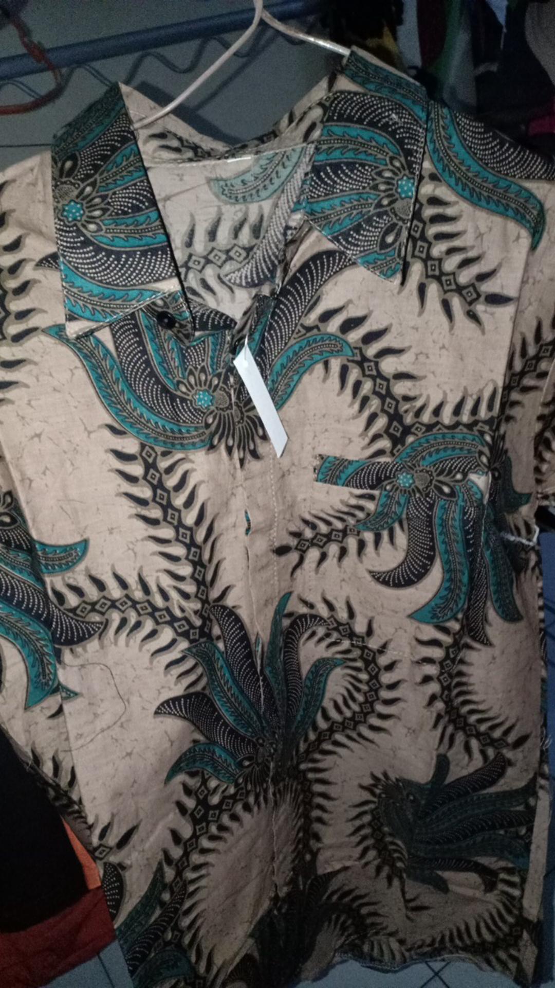 Baju Batik Pria Slimfit & Lapis Furing Halus Regulerfit Lengan Panjang Bl4 Wong [limited Edition]