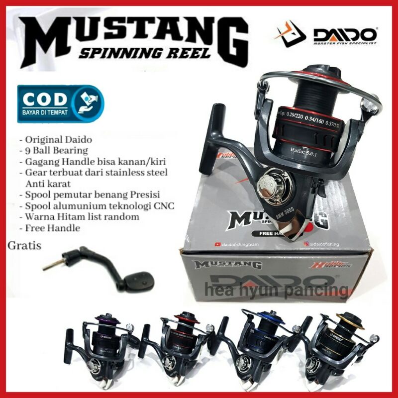 Reel Daido Mustang 1000 - 6000
