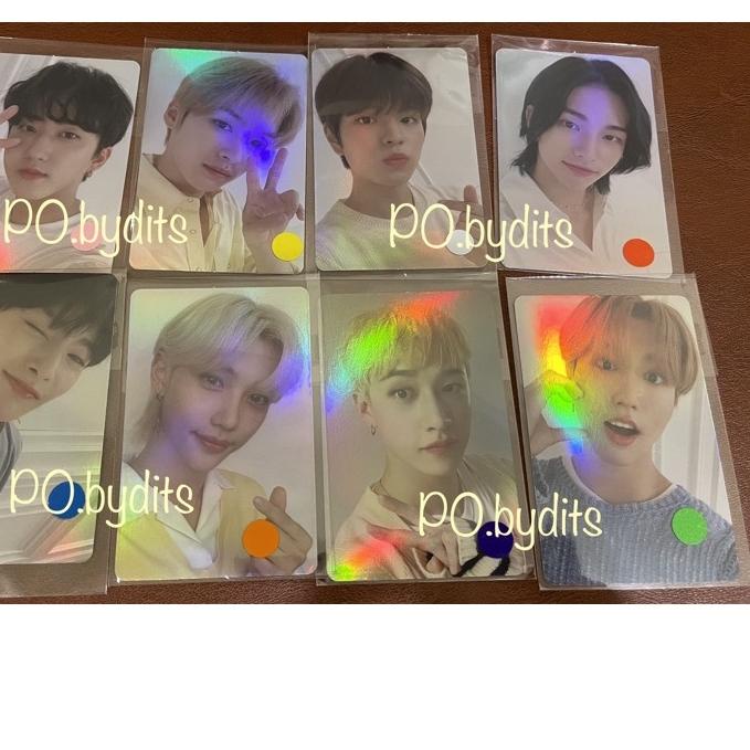 ♕ Photocard Stray Kids x Nacific Photocard Selfie Holo Hologram Official PC SKZ New Event ❃
