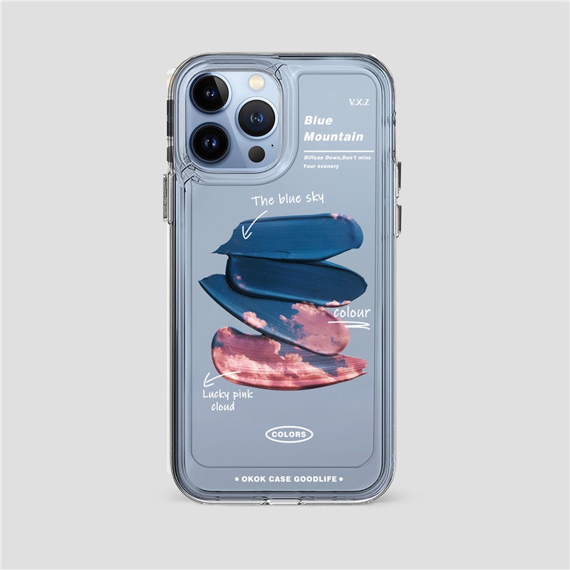 Soft Case Silikon TPU Transparan Untuk iPhone 13pro / 12promax / SE2020 / 11pro MAX / 6S / 7 / 8plus / X / XS / XR