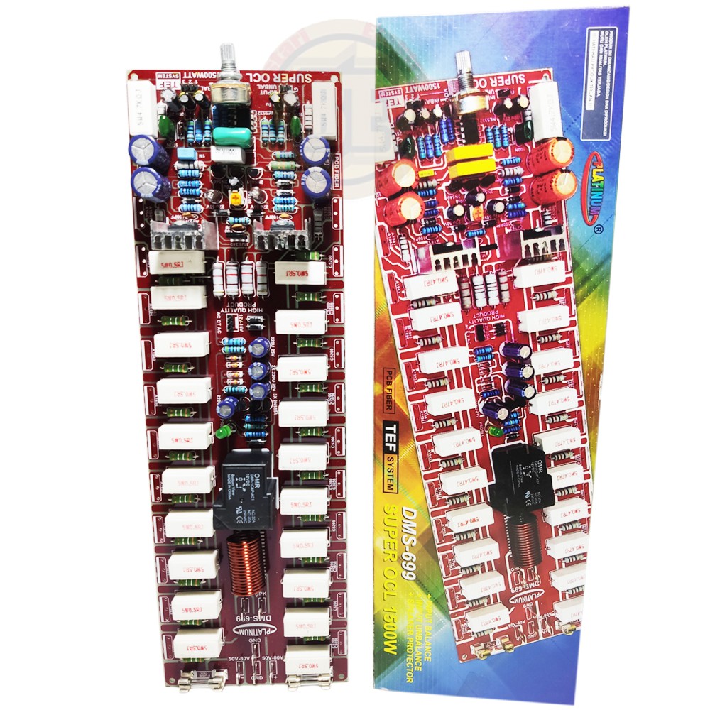 Kit Driver Power Amplifier SUPER OCL TEF 1500Watt mono DMS-699 DMS 699 Platinum