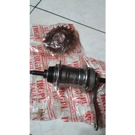 HUBE DAN GEAR TORPEDO SEPEDA JENGKI DAN UNTA UKURAN 28 EAGLE