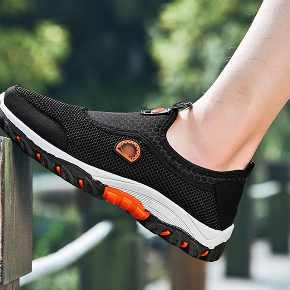 Penjualan Terbanyak.. Dr. COBBLER Sepatu Slip On Pria Sneakers Casual Import Original Kamel Shoes Ke