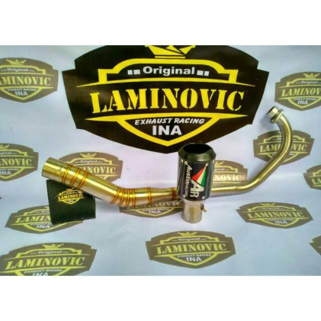 Knalpot Austin Racing  Carbon Satria Fu Sonic R15