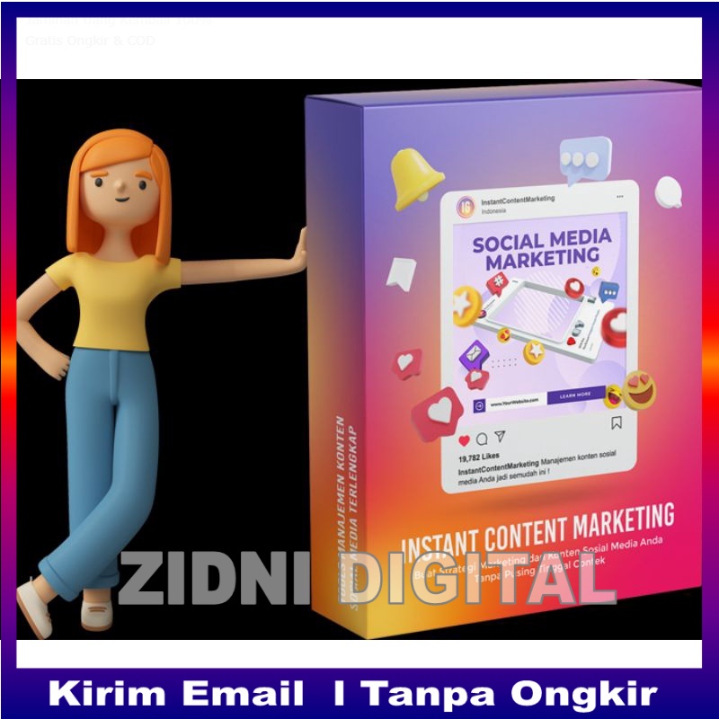 All In One Content Management SOSMED SOSIAL MEDIA CREATOR DIGITAL MARKETING ONLINE INTERNET PELUANG 