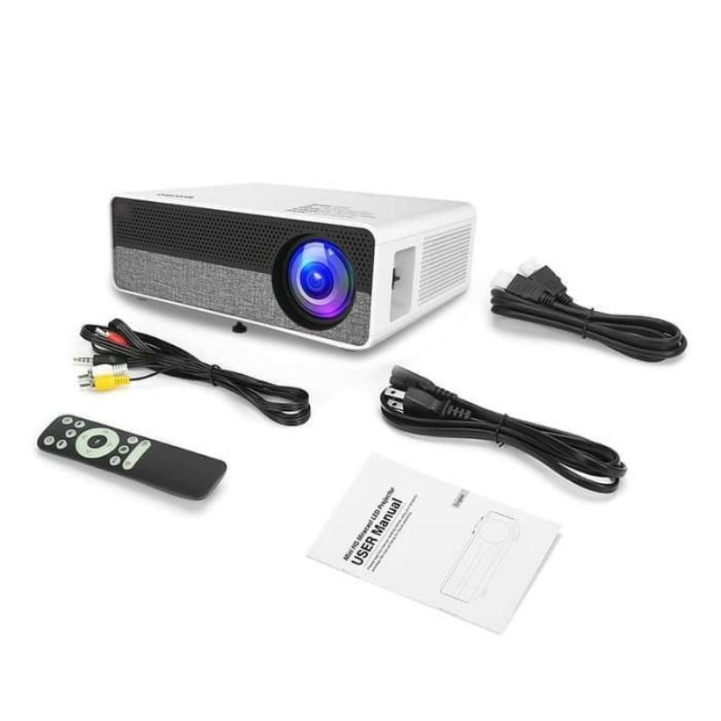 Projector Android A01 REDDO 1080 Full HD 4K 5500 Lumens 3D