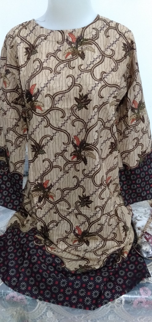 Tunic Batik Bermacam Motif Rezeki_batik