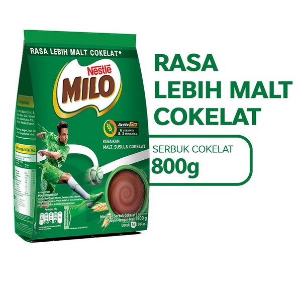 

MILO ACTIV-GO NESTLÉ / Susu Bubuk Milo / Susu Instan Murah