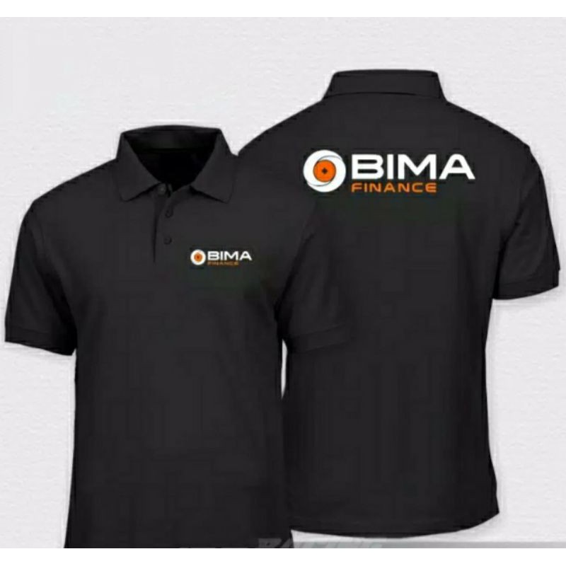 Kaos Bima finance KAOS finance Bima baju Bima finance seragam Bima finance kaos kerah Bima finance p