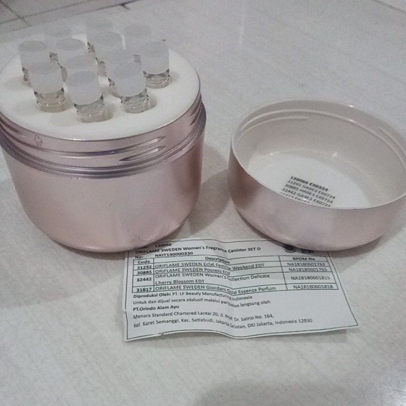 Women's Fragrance Canister SET D