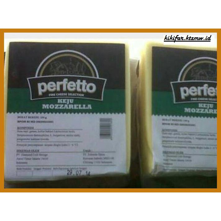 

Ujekujek- Keju Mozarella Slice Perfetto -Original.