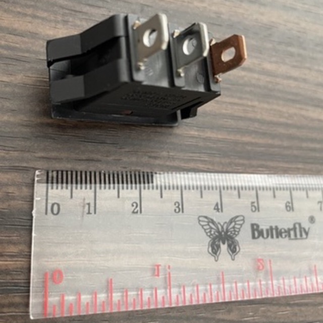 SAKLAR ON OFF ADA LAMPU 3 PIN TEBAL BAGUS