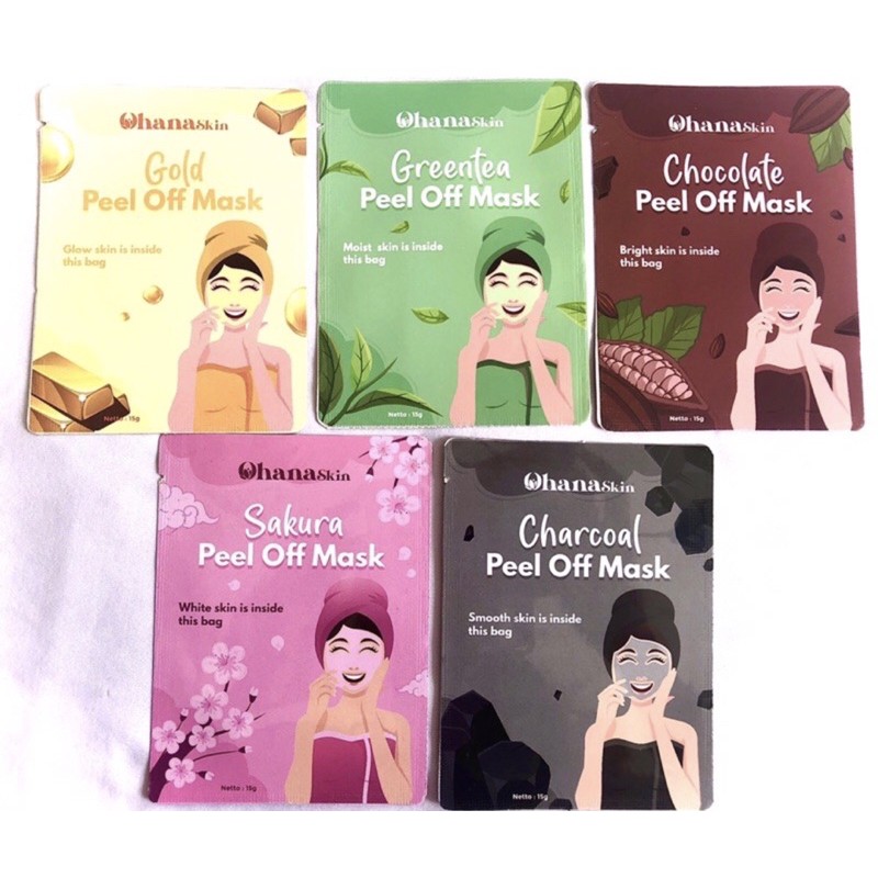 Peel Off Mask ( free spatula)15gr/ Masker Peel Off / Peel Off Mask /Masker Peel Off
